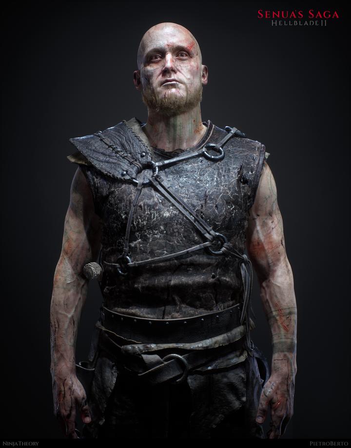 Slaver bust render - Hellblade 2