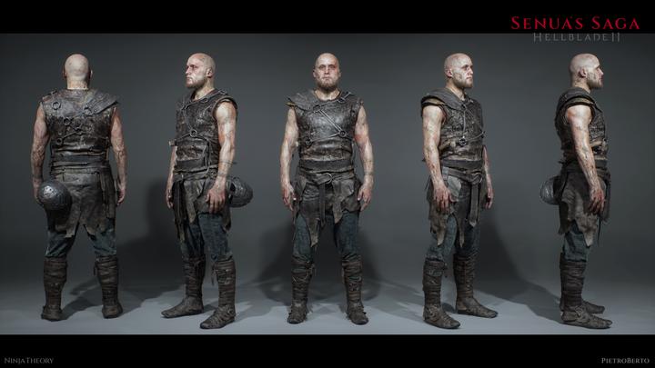Slaver body 360 render - Hellblade 2