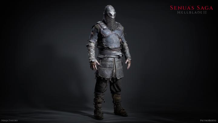 Armored Slaver body render - Hellblade 2