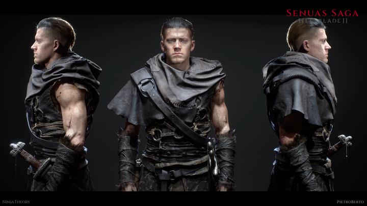 Thorgest bust 360 render - Hellblade 2
