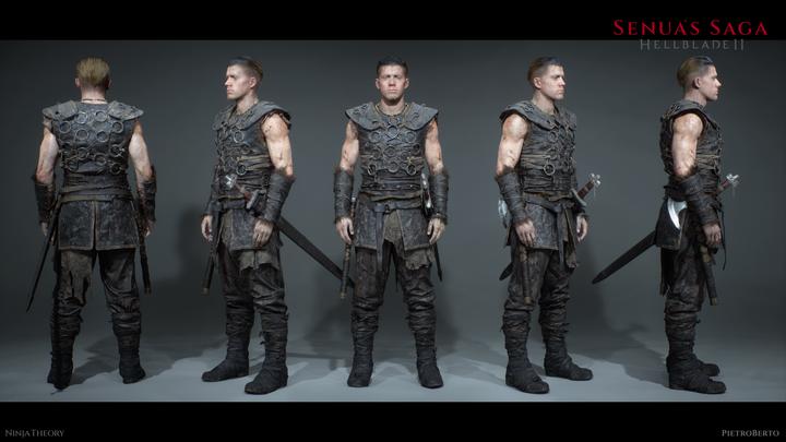 Thorgest body 360 render - Hellblade 2