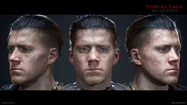 Thorgest head 360 render - Hellblade 2