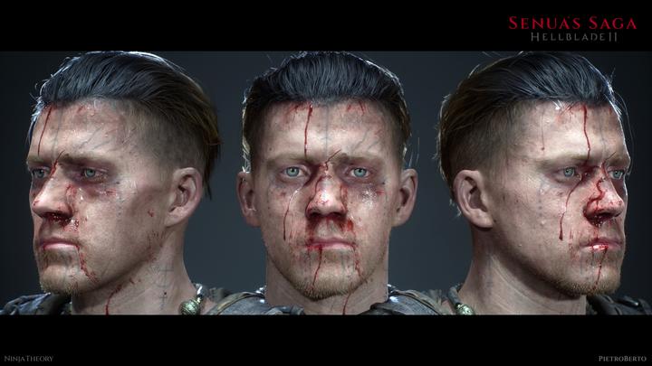 Thorgest head 360 render - Hellblade 2